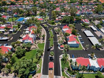 Aerial view of a city
